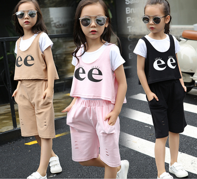 廣州低價童裝批發 十元以內純棉短袖T恤廠家直銷，支持貨到付款